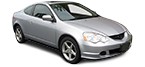 catalogo ricambi ACURA RSX