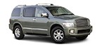 INFINITI QX56 automobilių dalys pirkti nebrangu