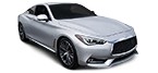 INFINITI Q60 Atsarginės dalys
