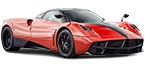 atsarginės dalys PAGANI atsarginės dalys