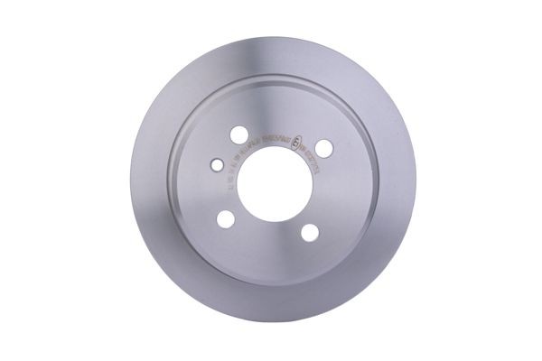 HELLA 8DD 355 100-351: Bromsskiva Ø: 258mm, full, Ø: 258mm, utan hjulvnav, utan hjulbultar