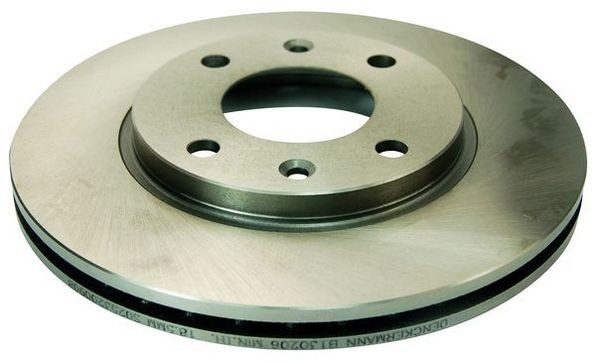 DENCKERMANN B130206: Bremseskive Ø: 247mm, ventileret, Ø: 247mm