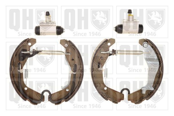 QUINTON HAZELL BS1188K1: Zestaw szczęk hamulcowych z cylinderkiem hamulcowym, z instrukcją montażu