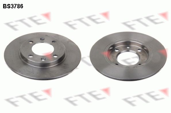 FTE BS3786: Féktárcsa Ø: 247mm, tele, Ø: 247mm