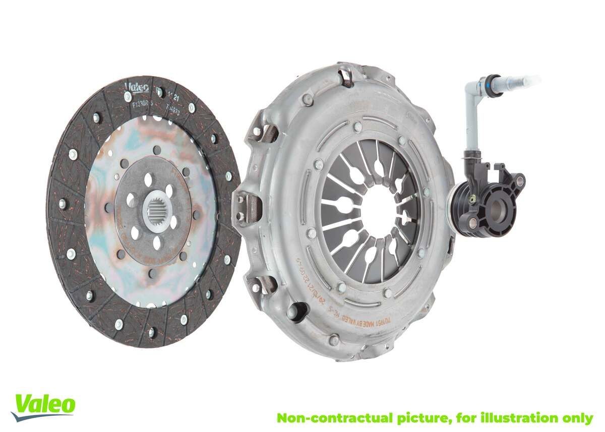 VALEO 834035: Kupplungssatz mit Zentralausrücker KIT3P (CSC)