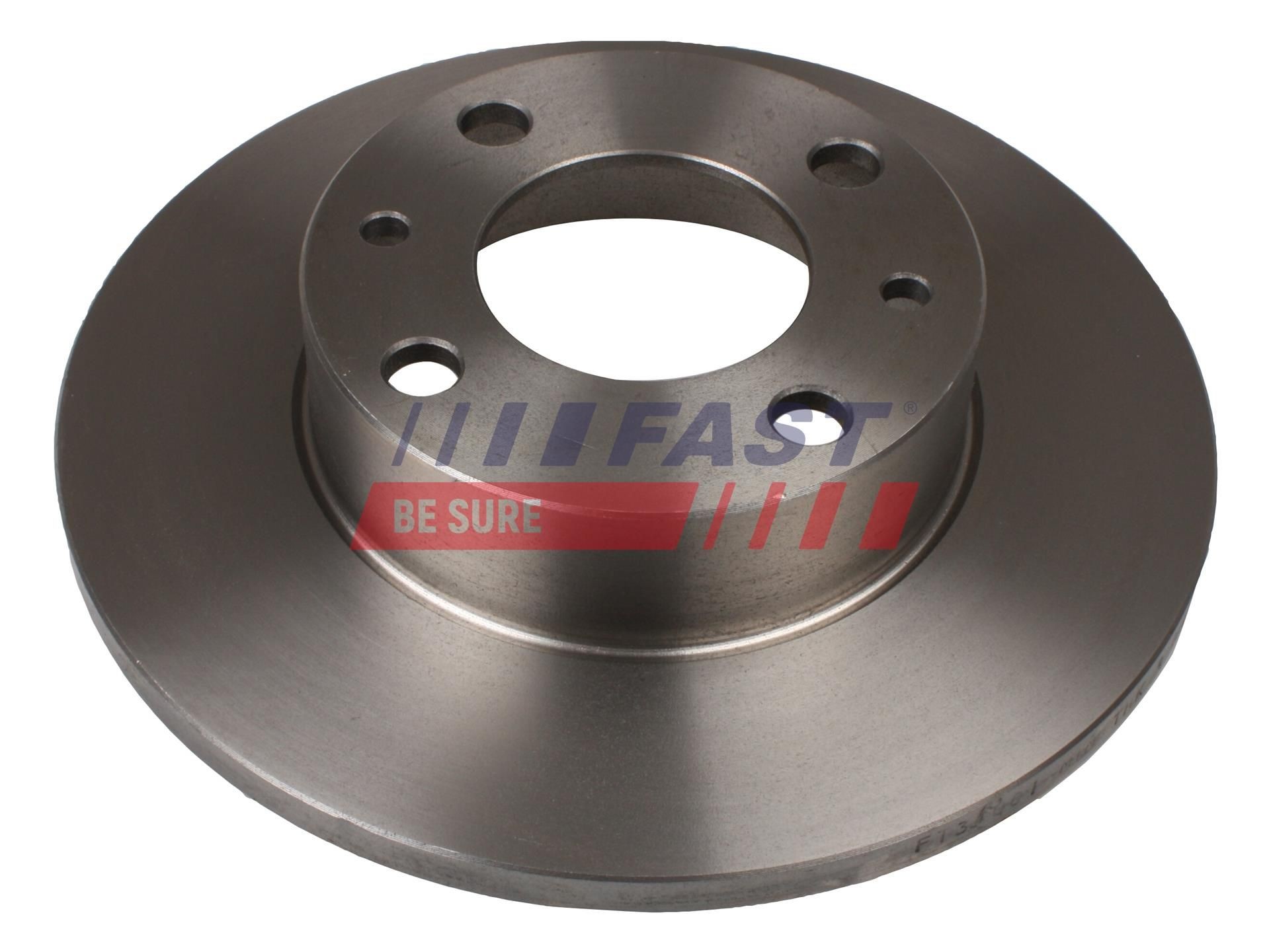 FAST FT31001: Brzdový kotouč přední osa, R: 227mm, plný, R: 227mm
