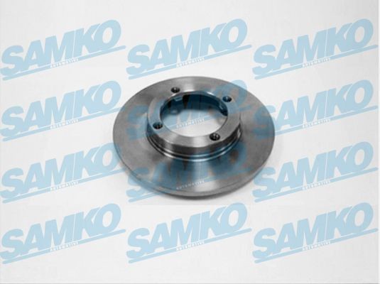 SAMKO S5011P: Disco de freno Ø: 215mm, macizo, Ø: 215mm