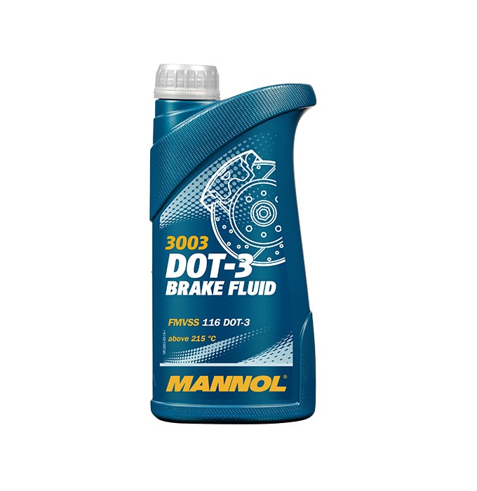 MANNOL MN3003-05: Stabdžių skystis Brake Fluid DOT-3