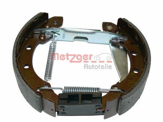 METZGER MG 571V: Kit frenos, disco de tambor Eje trasero, sin cilindro de freno de rueda, con accesorios