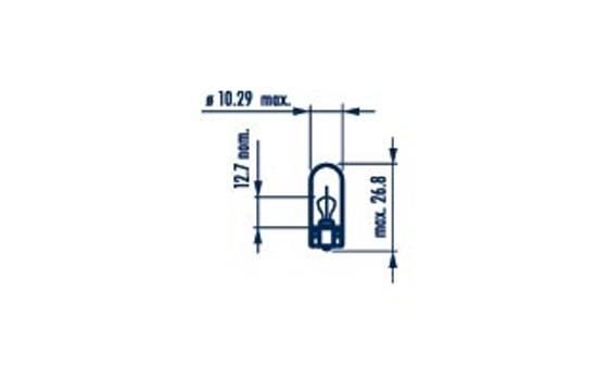 NARVA 17197: Blinkerbirne 24V, W5W