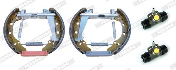 FERODO FMK206: Kit frenos, disco de tambor con cilindro de freno de rueda MAXI KIT