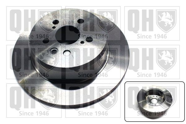 QUINTON HAZELL BDC5513: Piduriketas Ø: 288mm, täis, Ø: 288mm