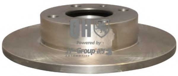 JP GROUP 1163204509: Brzdový kotouč přední osa, R: 227mm, plný, QH