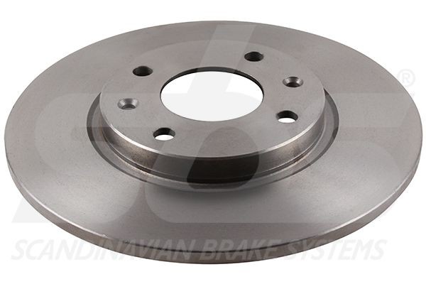 sbs 1815209914: Disco de freno Ø: 266mm, macizo, Ø: 266mm, aceitado
