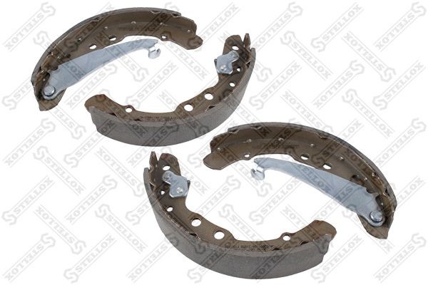 STELLOX 408 100-SX: Juego de zapatas de frenos Eje trasero, 230mm, con palanca