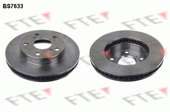 FTE BS7633: Piduriketas Ø: 257mm, sisemine õhutus, Ø: 257mm