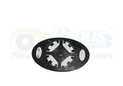 VAN WEZEL 0502838: Κρύσταλλο καθρέφτη, εξωτ. καθρέφτης * HAGUS * δεξιά