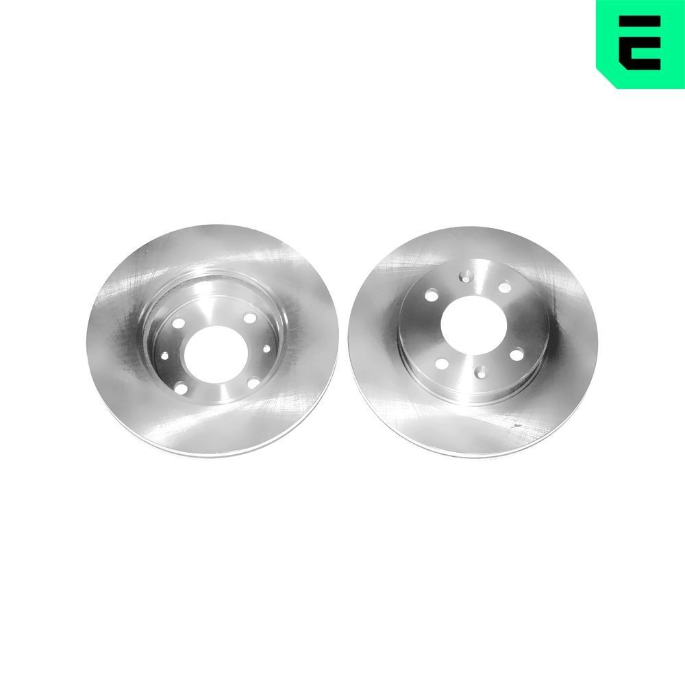 OPTIMAL BS-8178C: Piduriketas Esisild, Ø: 241mm, õhutusega, Ø: 241mm, kaetud, koos kruvidega