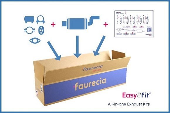 Faurecia FS75193: Πίσω σιλανσιέ Kit Easy2Fit