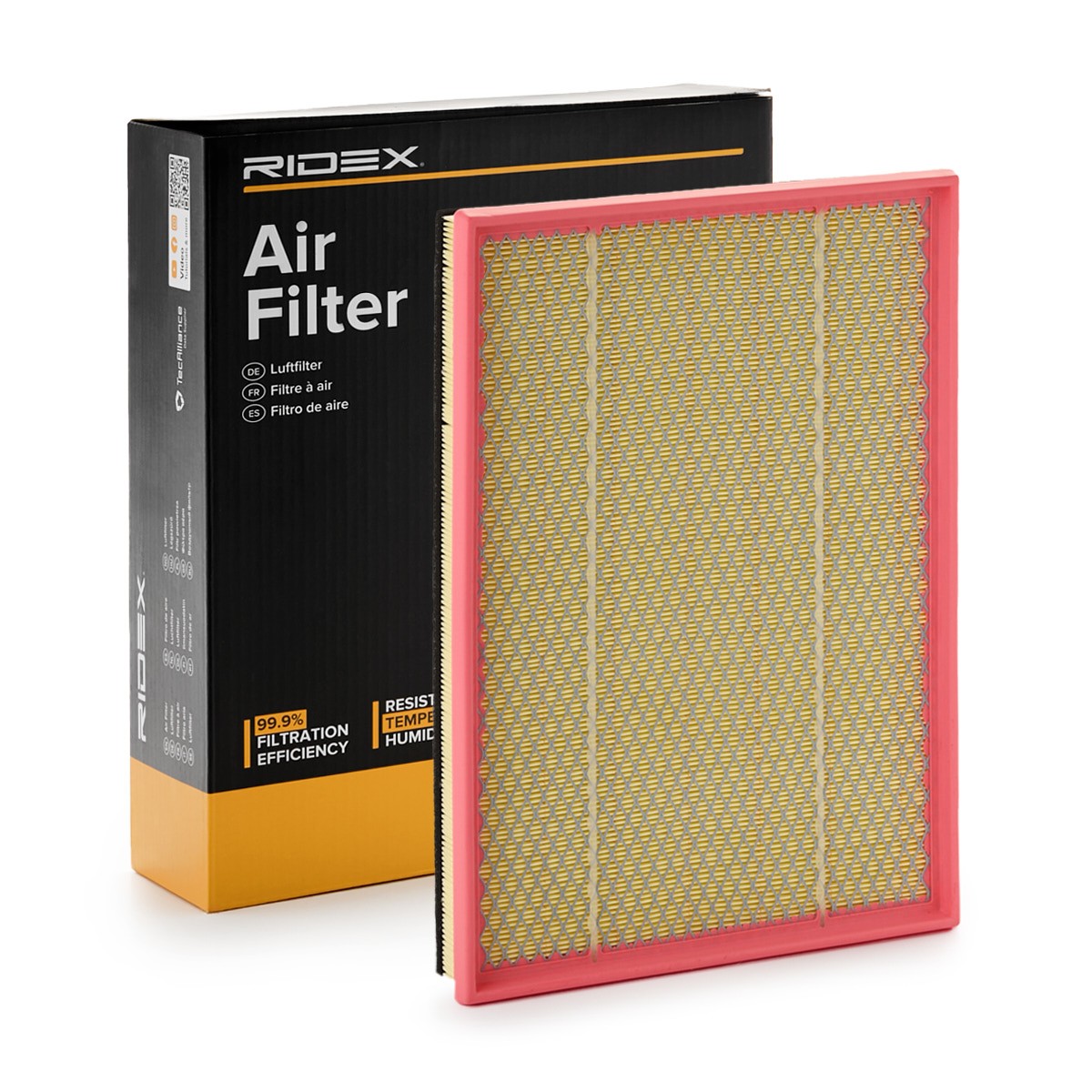 RIDEX 8A1099: Luchtfilter Met voorfilter