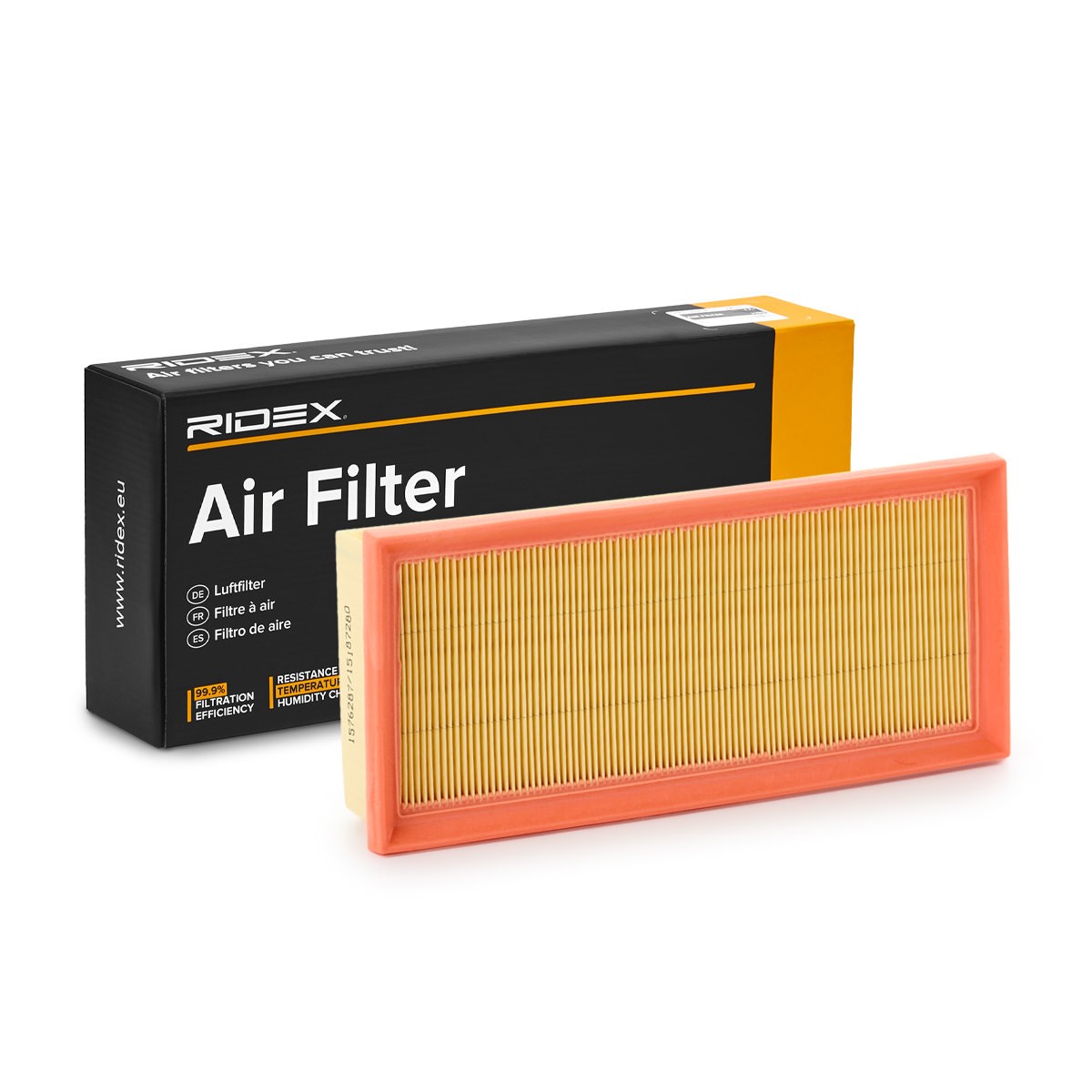 RIDEX 8A1364: Luchtfilter