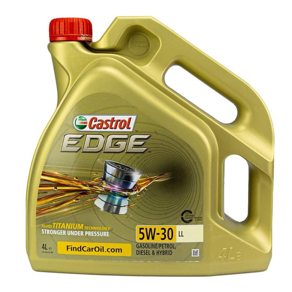 CASTROL 15668A: Olio motore Castrol GTX 5W-30 A5/B5 4l, 5W-30 EDGE, LL