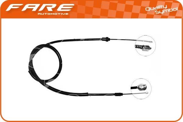 FARE SA 17544: Handremkabel rechts, 1638/1303mm, 1638/1303mm