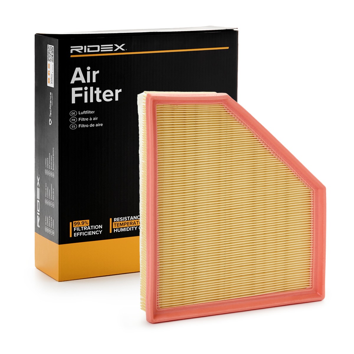 RIDEX 8A1675: Luchtfilter Met voorfilter