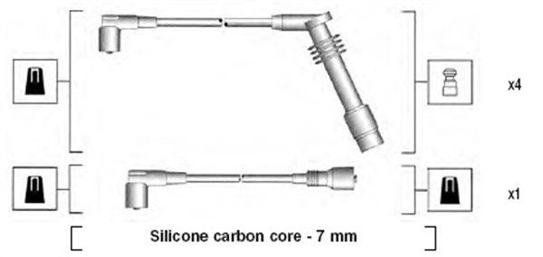 MAGNETI MARELLI 941125380688: Augstsprieguma vadu komplekts