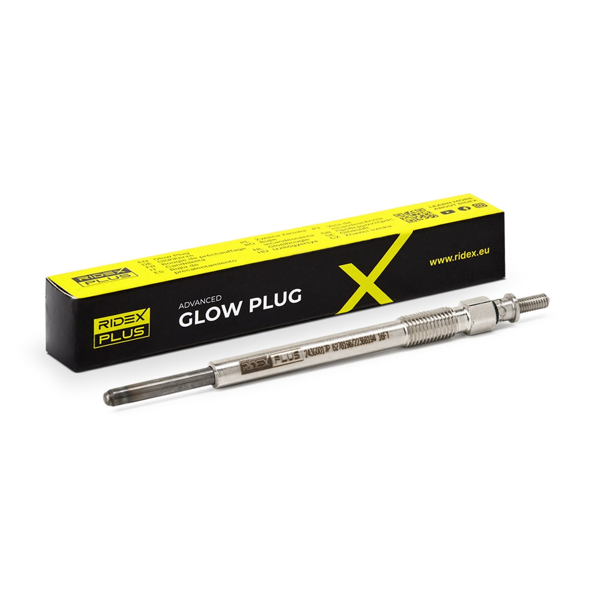 RIDEX PLUS 243G0017P: Bougie de préchauffage