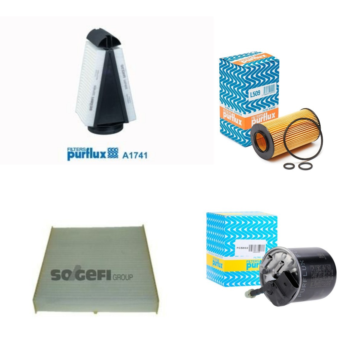PURFLUX PFX4055N0059: Filterset