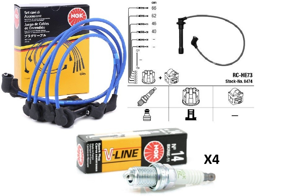 NGK NGK100439N0008: Reparatieset voor het ontstekingssysteem V-Line