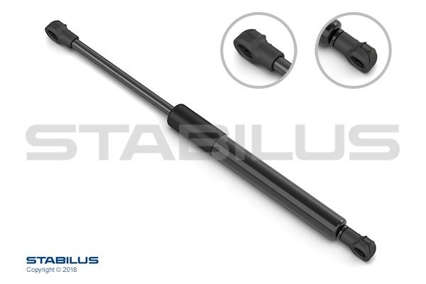 STABILUS 6566PH: Gāzes atspere, Aizmugurējais stikls // LIFT-O-MAT®