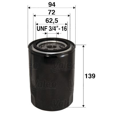 VALEO 586015: Oliefilter