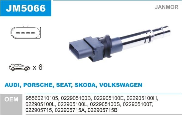 JANMOR JM5066: Bobine