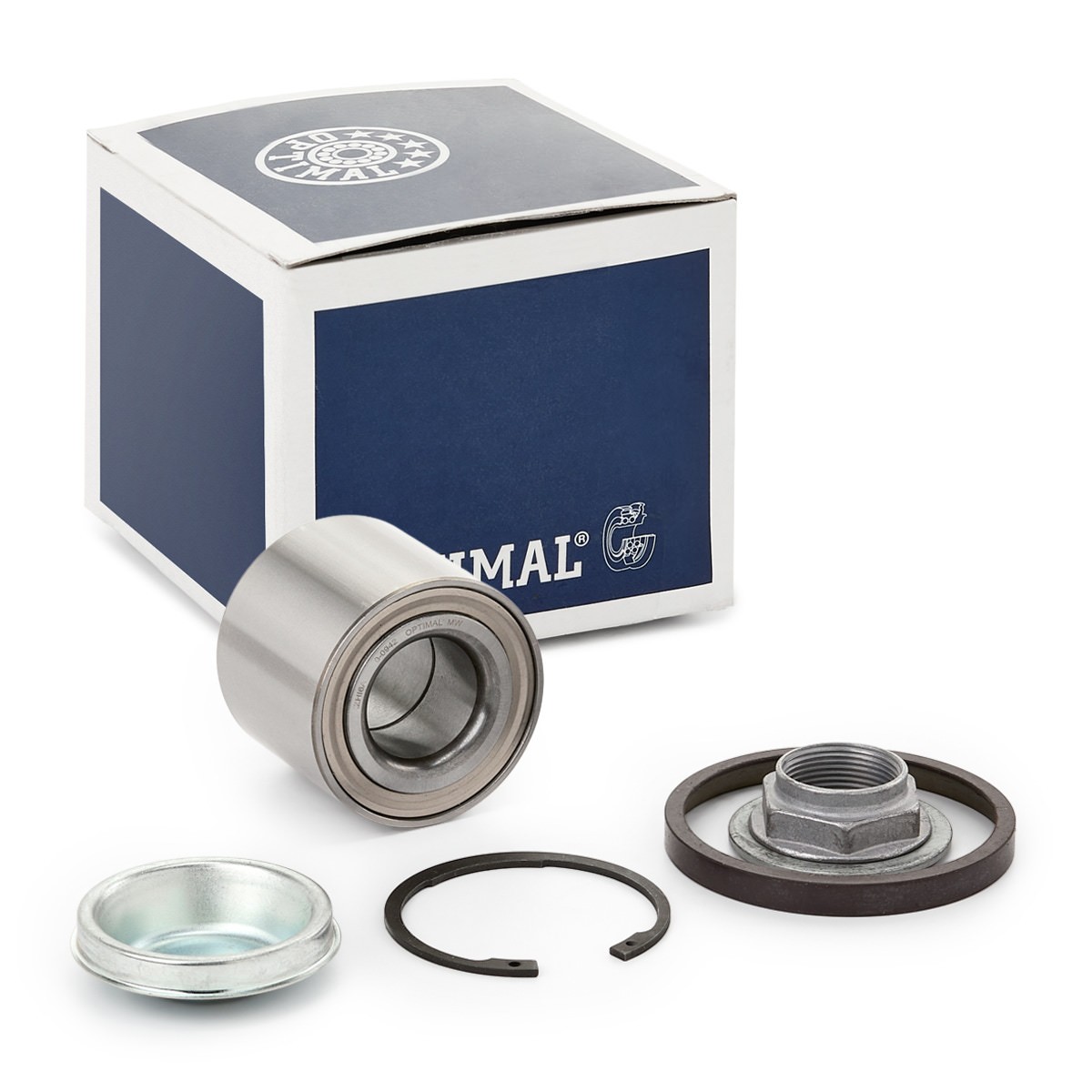 OPTIMAL 602745L Radlagersatz mit Befestigungsmaterial, mit ABS-Sensorring, mit Dichtring