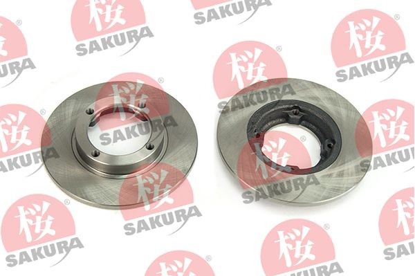 SAKURA 604-00-7010: Piduriketas Esisild, Ø: 215mm, täis, Ø: 215mm