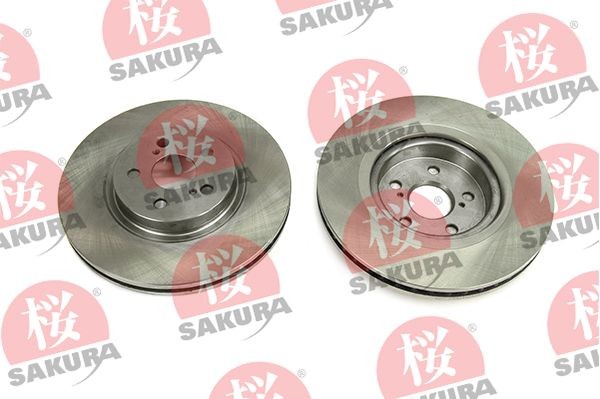 SAKURA 604-20-3877: Piduriketas Esisild, Ø: 295mm, sisemine õhutus, Ø: 295mm