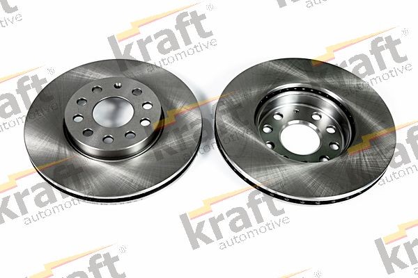 KRAFT 6040450: Stabdžių diskas Ø: 288mm, ventiliuojama, Ø: 288mm