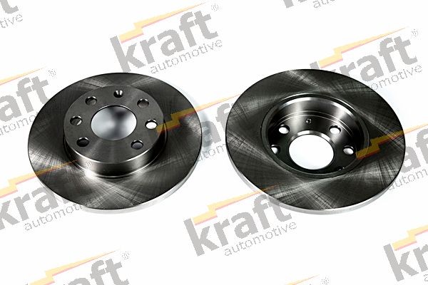 KRAFT 6041500: Brzdový kotouč R: 236mm, plný, R: 236,0mm
