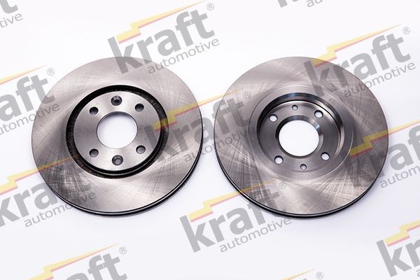 KRAFT 6045600: Bremseskive Ø: 283mm, ventileret, Ø: 283,0mm