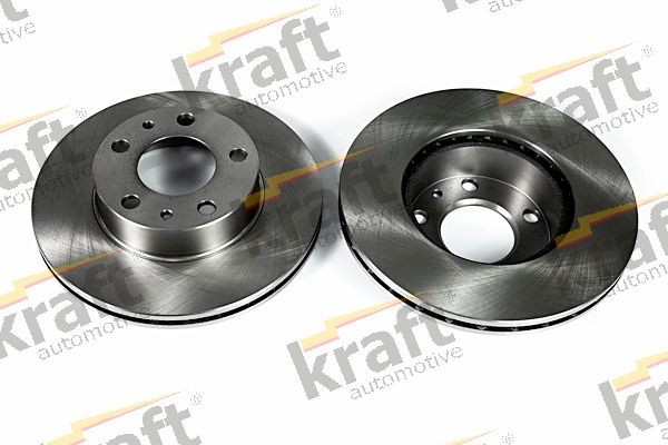 KRAFT 6045810: Bremseskive Ø: 280mm, ventileret, Ø: 280,0mm