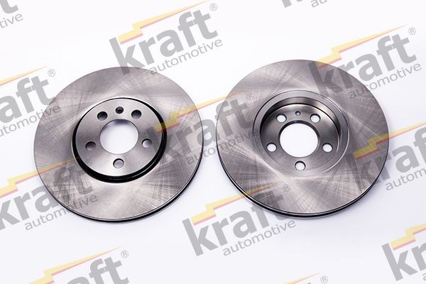 KRAFT 6046530: Bremseskive Ø: 288mm, ventileret, Ø: 288mm
