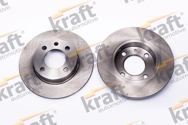 KRAFT 6050200: Bromsskiva Ø: 232mm, full, Ø: 232mm