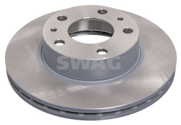 SWAG 62 94 3933: Bremseskive foraksel, Ø: 280mm, indvendigt ventileret, Ø: 280mm, coatet
