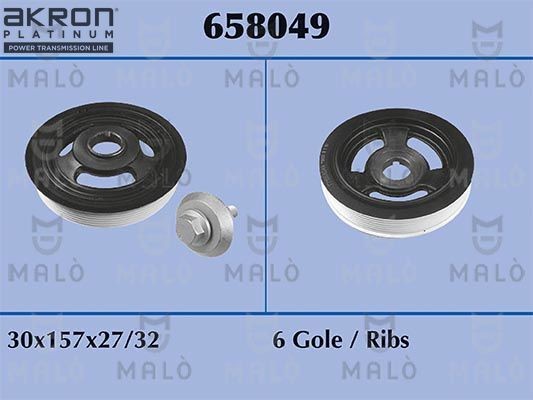 MALÒ 658049: Fulie curea, arbore cotit
