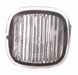 ABAKUS 665-1402N-UE: Blinker vänster fram, till höger fram, sidoinstallation, glasklar, utan lamphållare, utan glödlampa