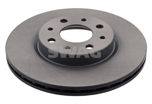 SWAG 70 91 0617: Bremžu diski Priekšējais tilts, Ø: 257mm, ar iekšējo ventilāciju, Ø: 257mm, pārklāts
