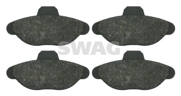 SWAG 70 91 6082: Bremseklodser foraksel