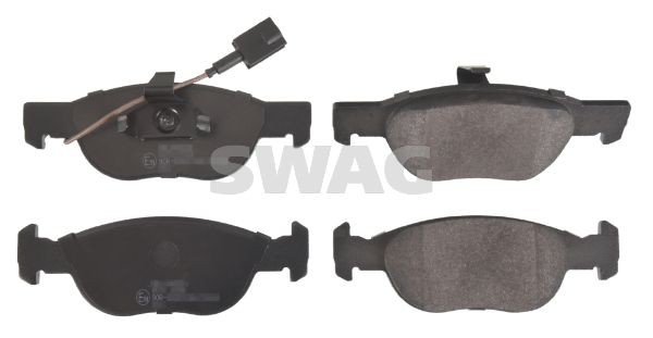 SWAG 70 91 6089: Bremseklodser foraksel, med anti-knirke-plade